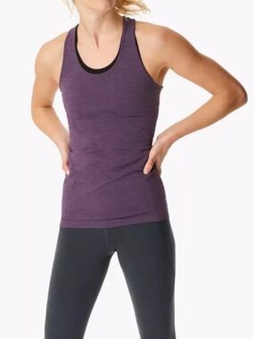 Sweaty Betty Plum Racerback Seamless Tank